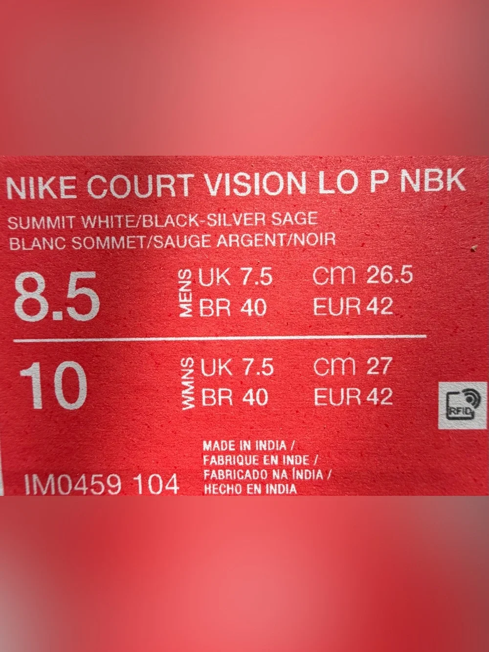Nike Court Vision Lo P Shoes